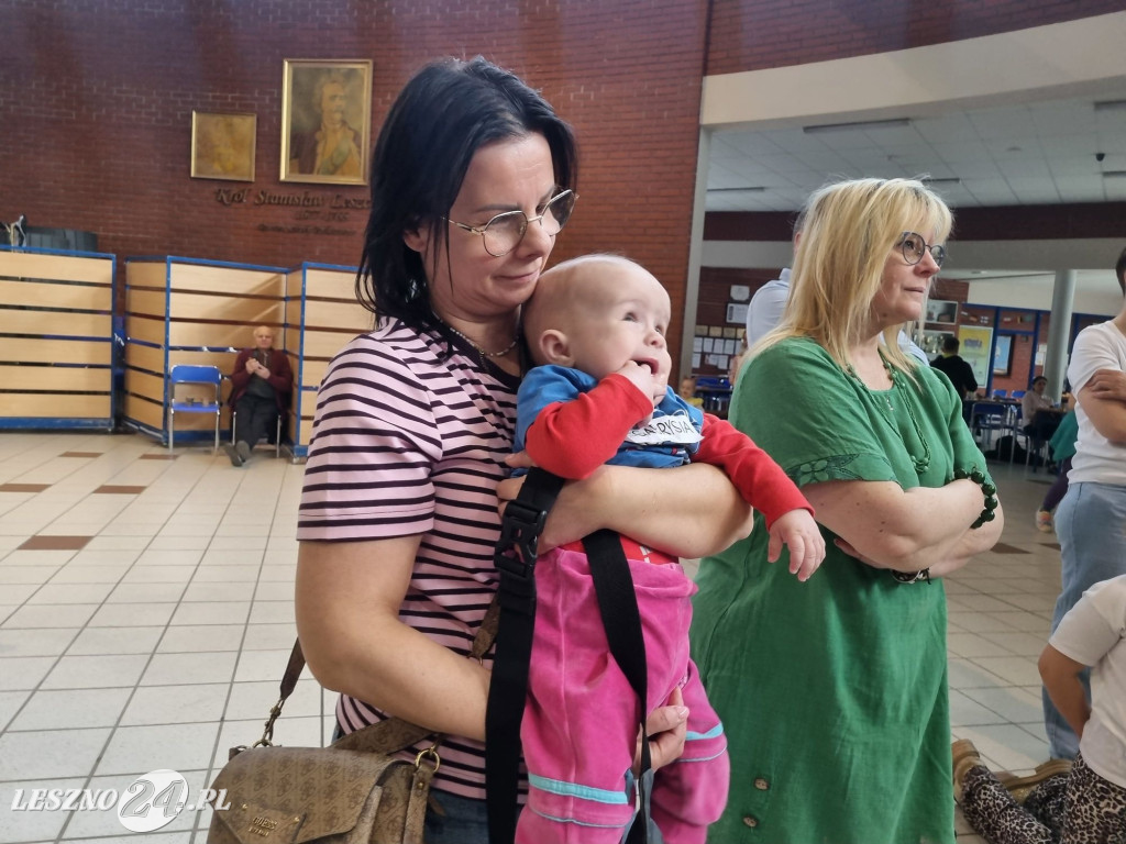 Spotkanie z Zajączkiem Stowarzyszenia Dzieciom Niepełnosprawnym