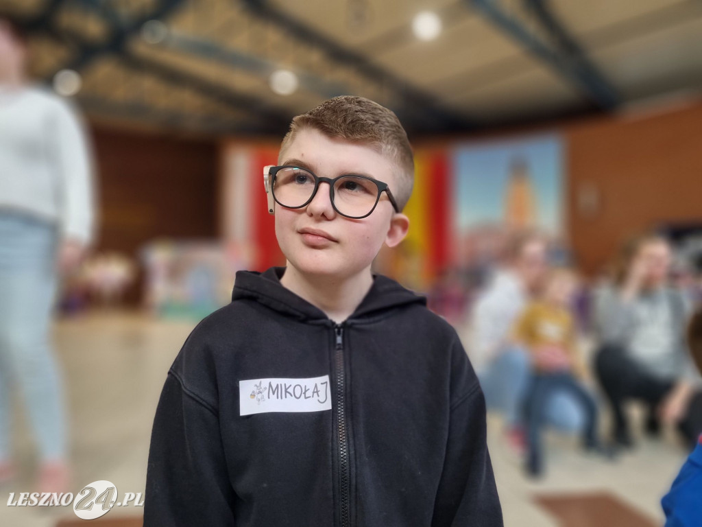 Spotkanie z Zajączkiem Stowarzyszenia Dzieciom Niepełnosprawnym