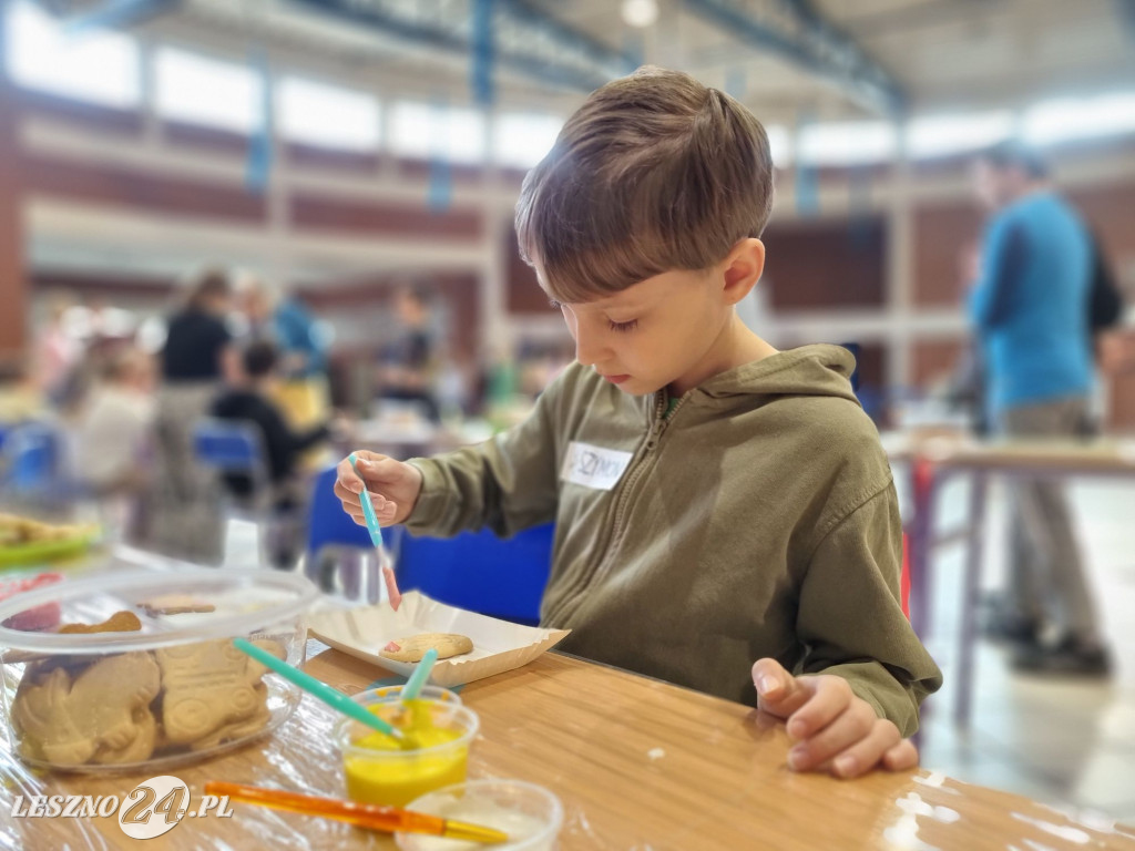 Spotkanie z Zajączkiem Stowarzyszenia Dzieciom Niepełnosprawnym