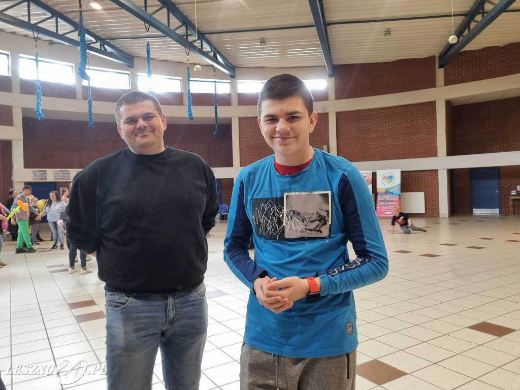 Spotkanie z Zajączkiem Stowarzyszenia Dzieciom Niepełnosprawnym