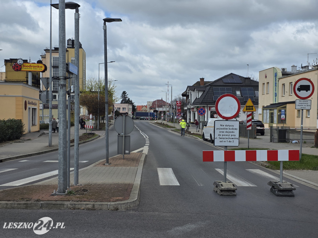 Przebudowa ulicy Święciechowskiej w Lesznie