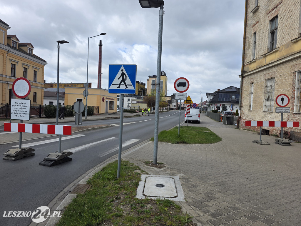 Przebudowa ulicy Święciechowskiej w Lesznie