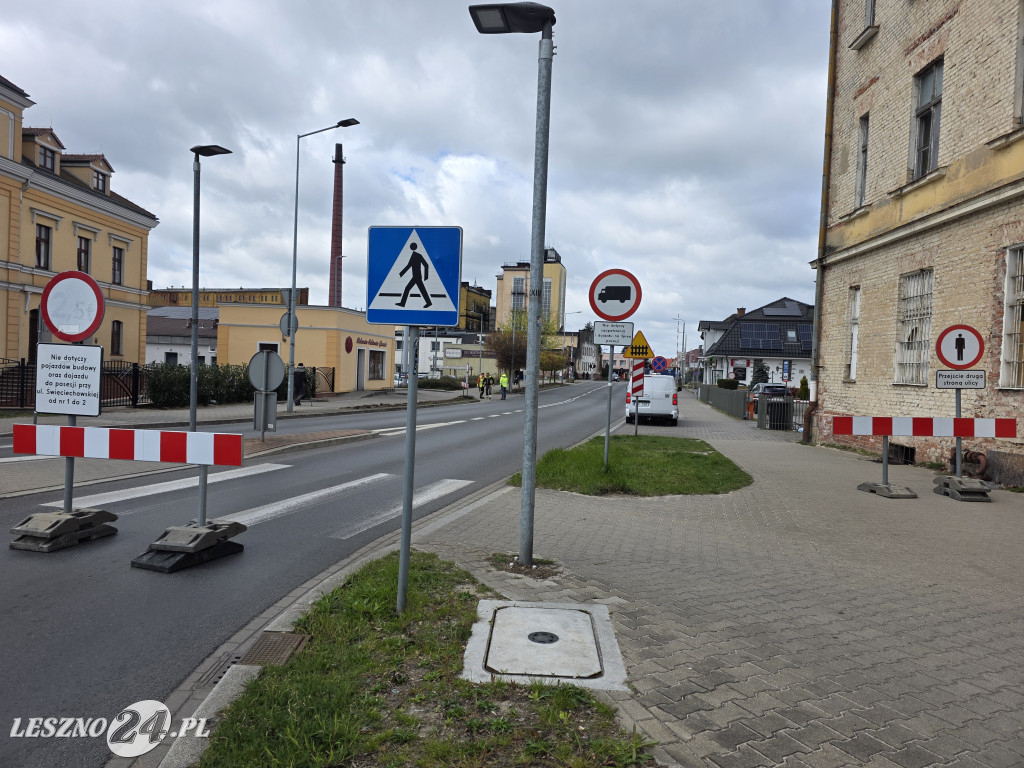 Przebudowa ulicy Święciechowskiej w Lesznie