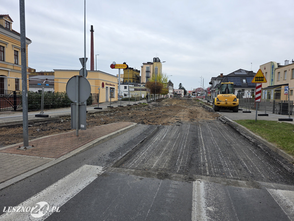 Przebudowa ulicy Święciechowskiej w Lesznie