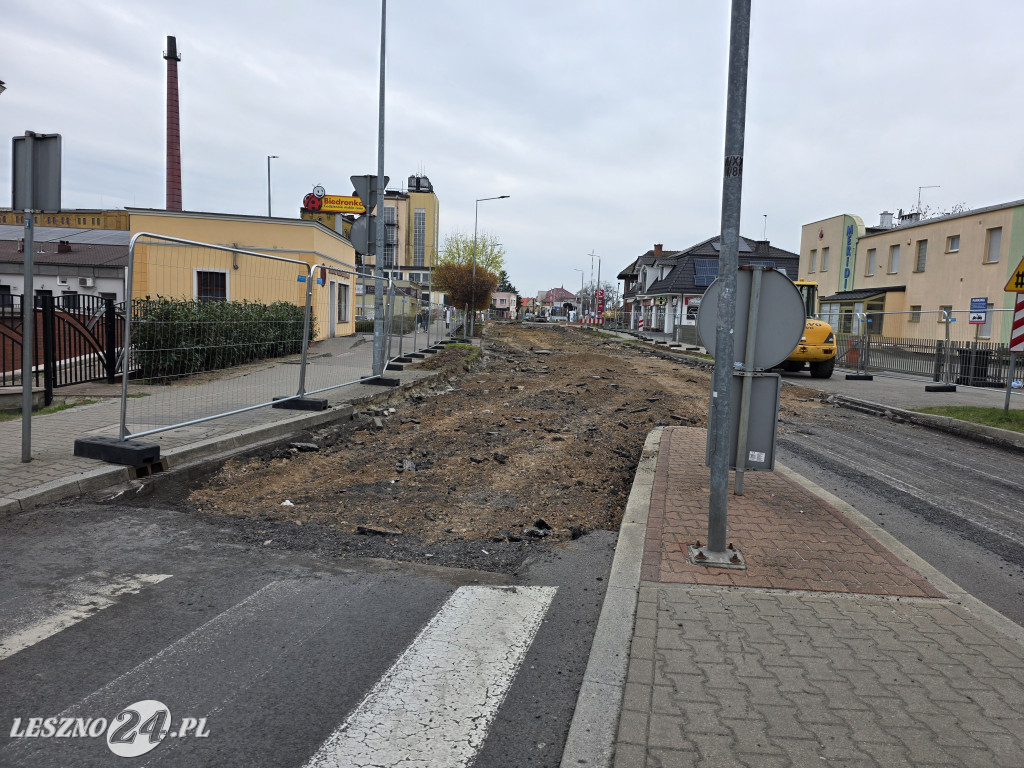 Przebudowa ulicy Święciechowskiej w Lesznie