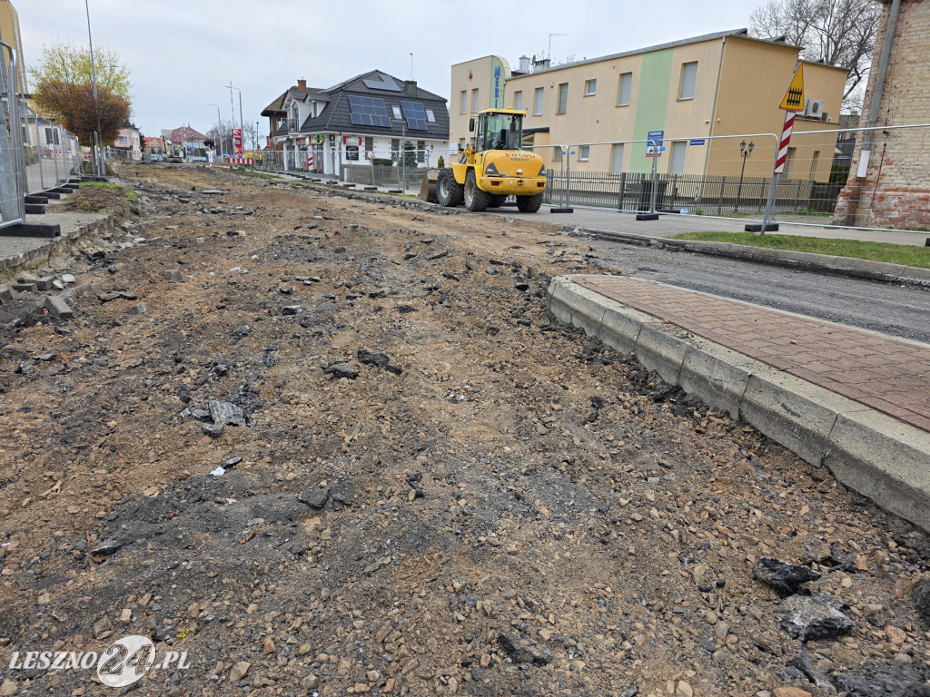 Przebudowa ulicy Święciechowskiej w Lesznie