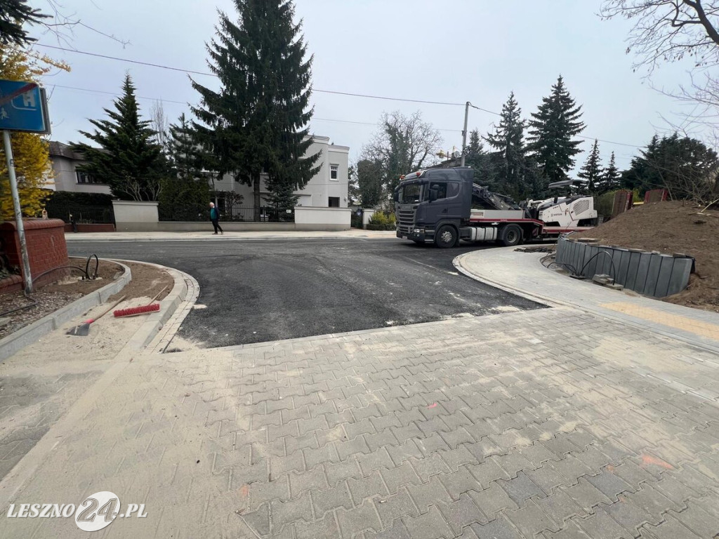 Kolejny etap modernizacji ulicy Kiepury w Lesznie