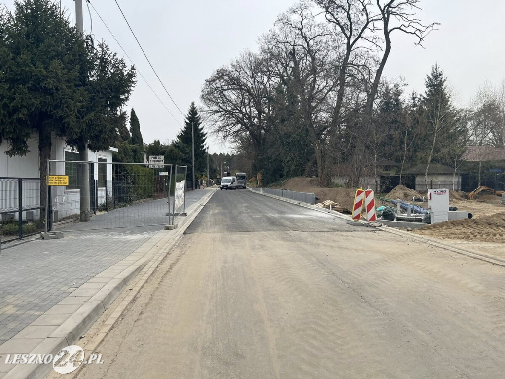 Kolejny etap modernizacji ulicy Kiepury w Lesznie