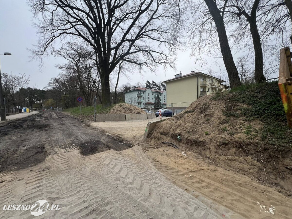 Kolejny etap modernizacji ulicy Kiepury w Lesznie