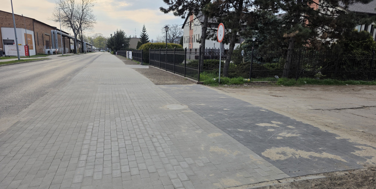 Nowa ścieżka pieszo-rowerowa w Lesznie