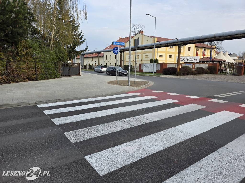 Nowa ścieżka pieszo-rowerowa w Lesznie