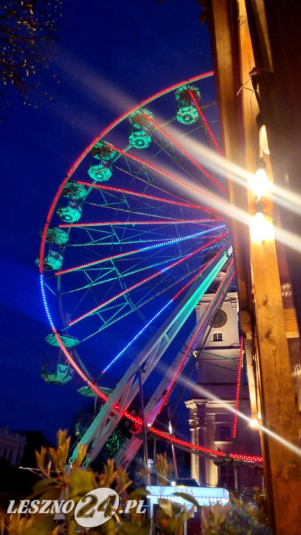 Koło widokowe w Lesznie. Warto skorzystać