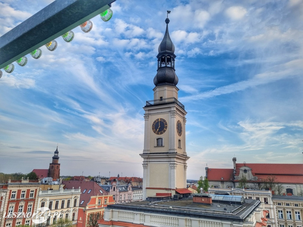 Koło widokowe w Lesznie. Warto skorzystać