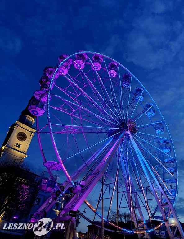 Koło widokowe w Lesznie. Warto skorzystać