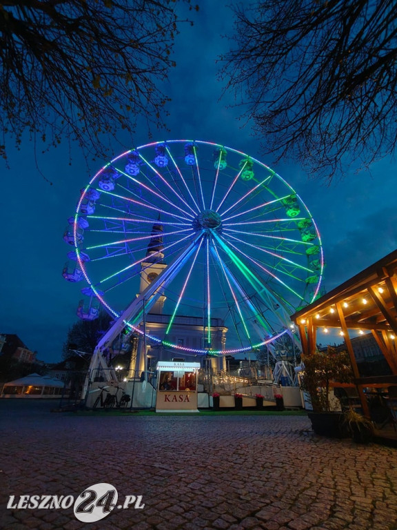 Koło widokowe w Lesznie. Warto skorzystać