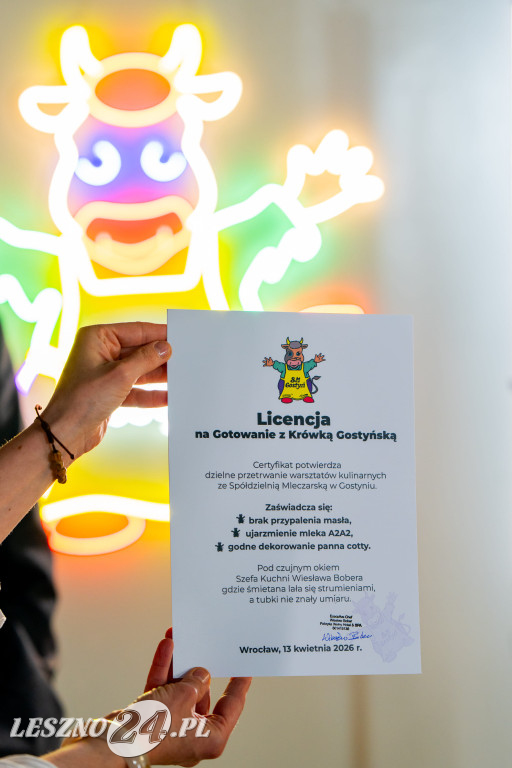 Nowe produkty Spółdzielni Mleczarskiej w Gostyniu