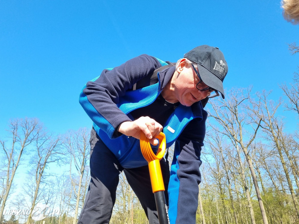 Akcja sadzenia drzew w Nadleśnictwie Karczma Borowa