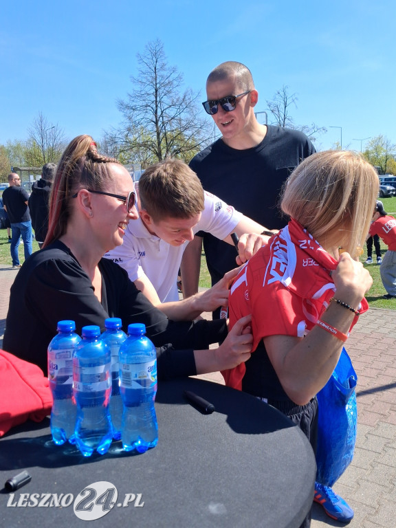 Koszykarze Novimex Polonii spotkali się z kibicami