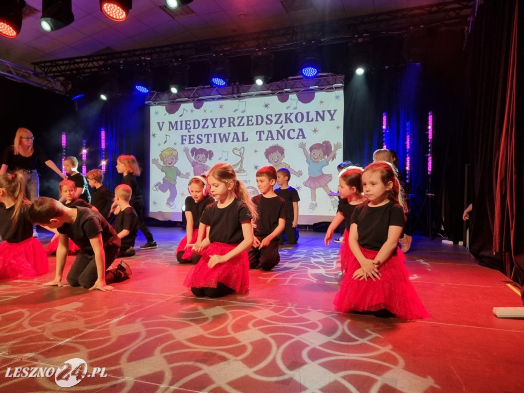 V Międzyprzedszkolny Festiwal Tańca w Lesznie