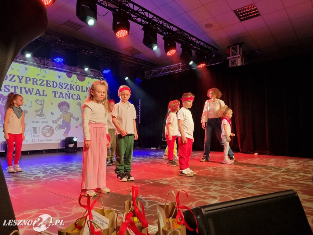 V Międzyprzedszkolny Festiwal Tańca w Lesznie
