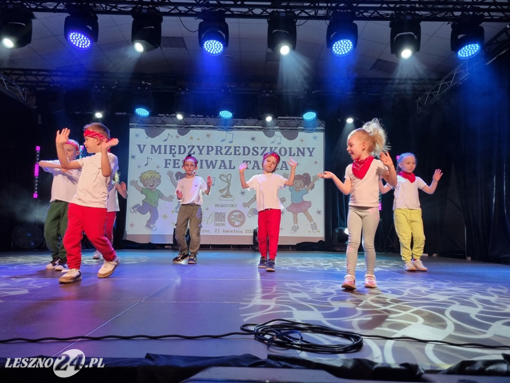 V Międzyprzedszkolny Festiwal Tańca w Lesznie