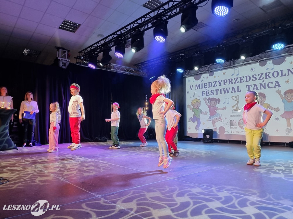 V Międzyprzedszkolny Festiwal Tańca w Lesznie