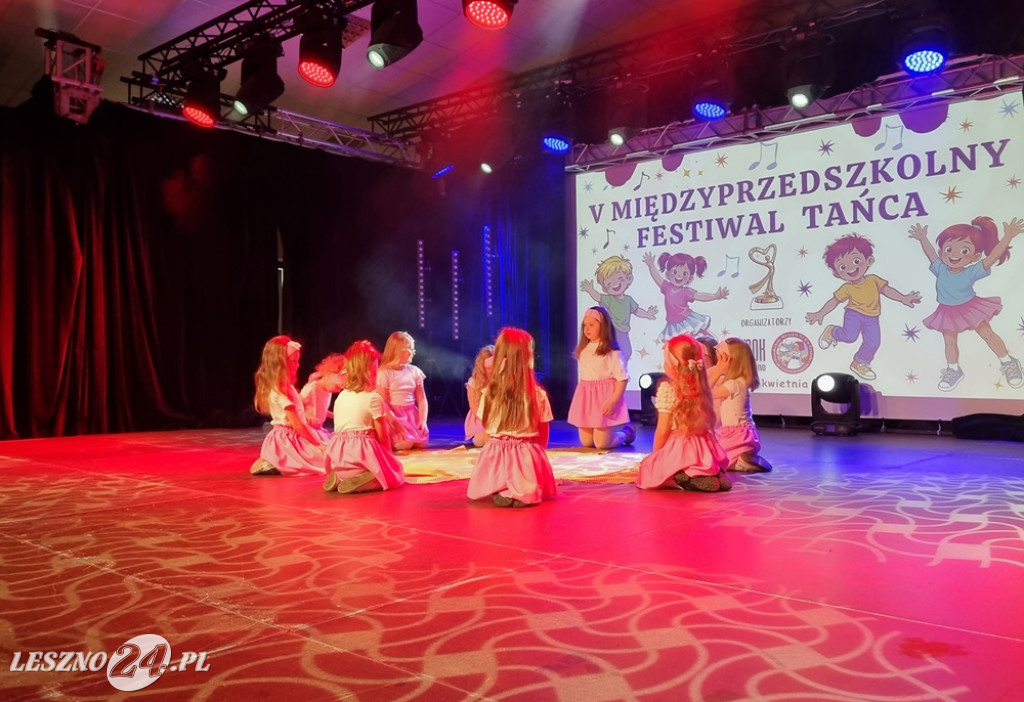 V Międzyprzedszkolny Festiwal Tańca w Lesznie
