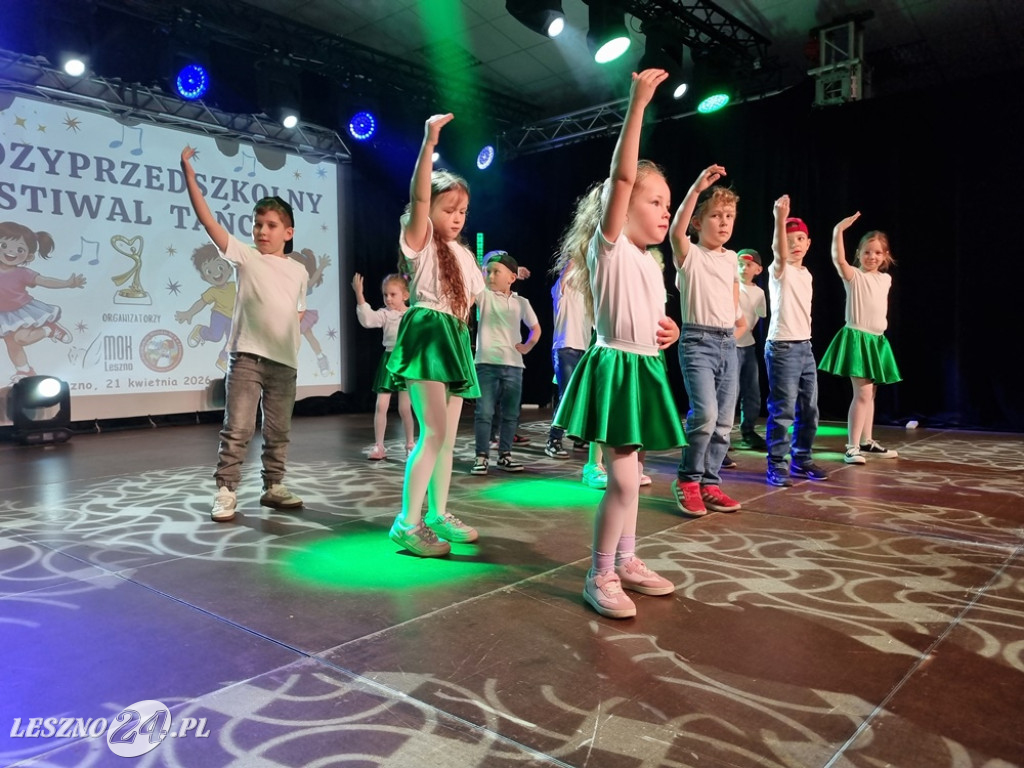 V Międzyprzedszkolny Festiwal Tańca w Lesznie