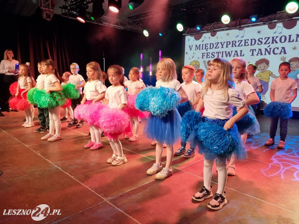 V Międzyprzedszkolny Festiwal Tańca w Lesznie