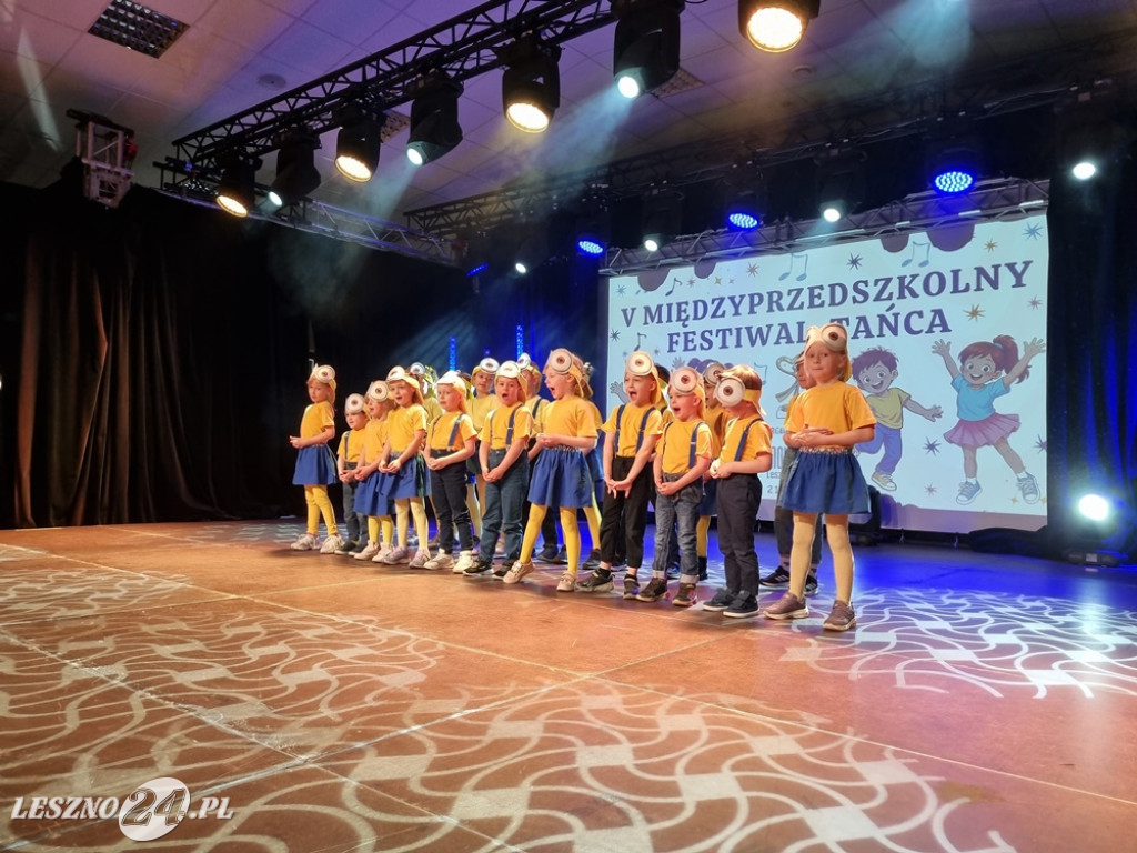 V Międzyprzedszkolny Festiwal Tańca w Lesznie