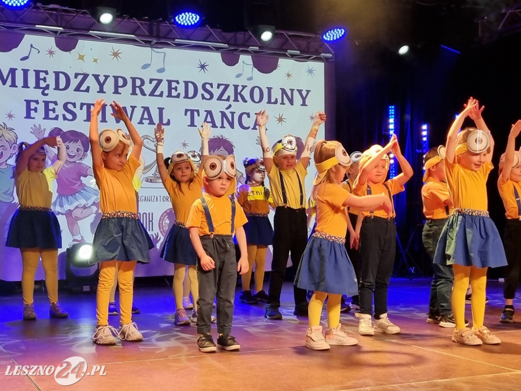 V Międzyprzedszkolny Festiwal Tańca w Lesznie