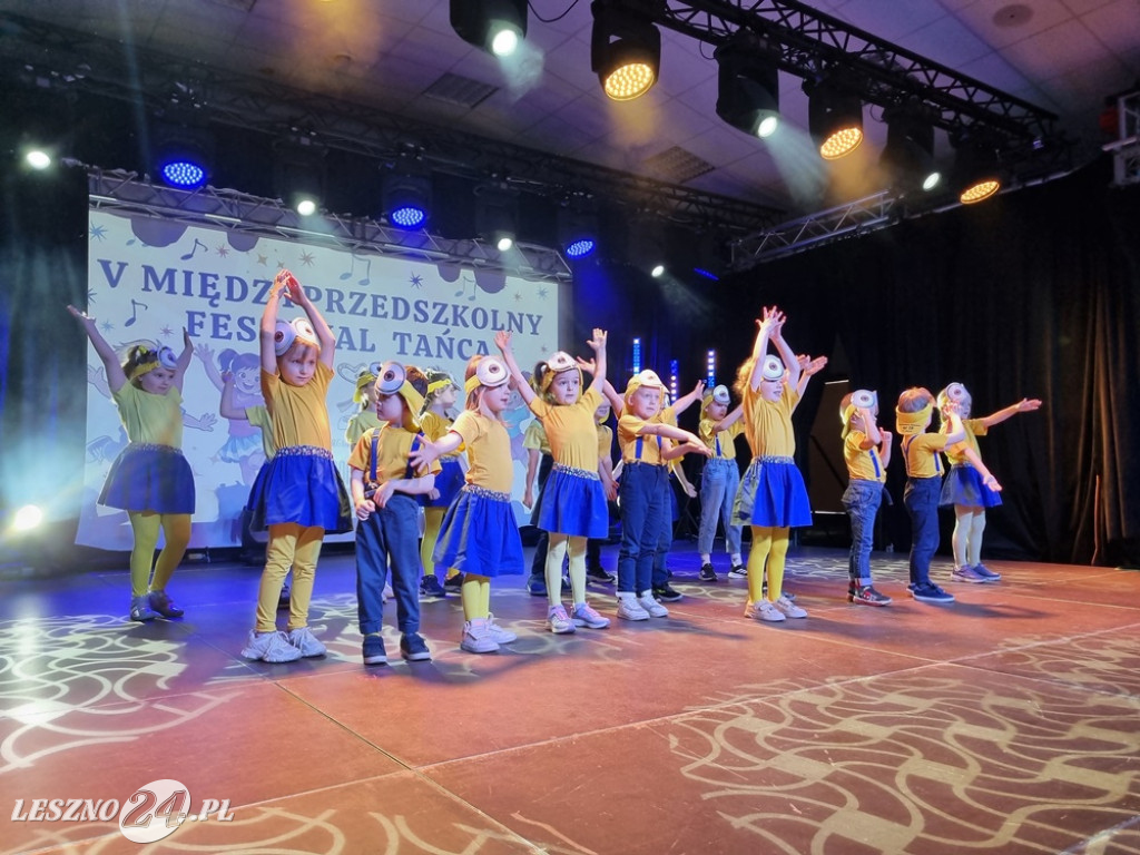 V Międzyprzedszkolny Festiwal Tańca w Lesznie