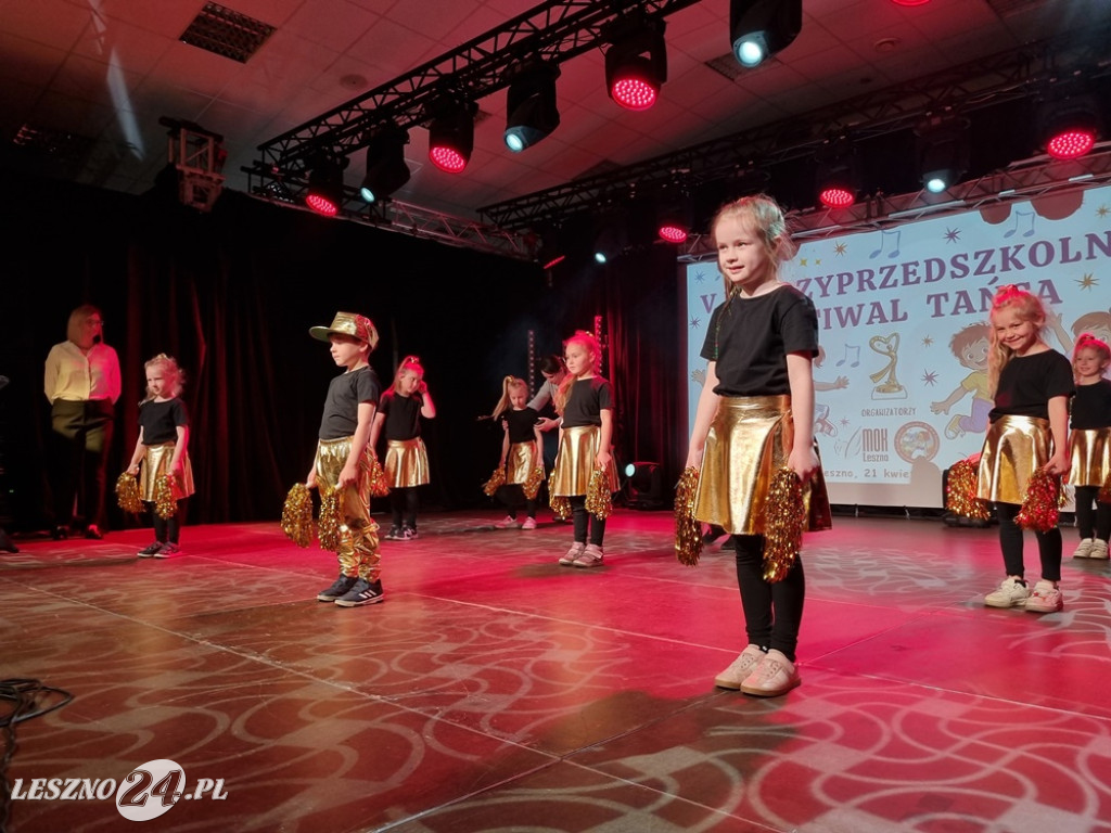 V Międzyprzedszkolny Festiwal Tańca w Lesznie