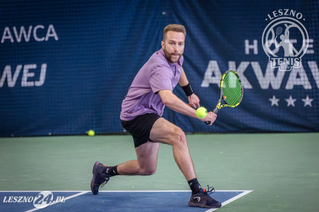 Tenisowe emocje na kortach Akwawit w Lesznie
