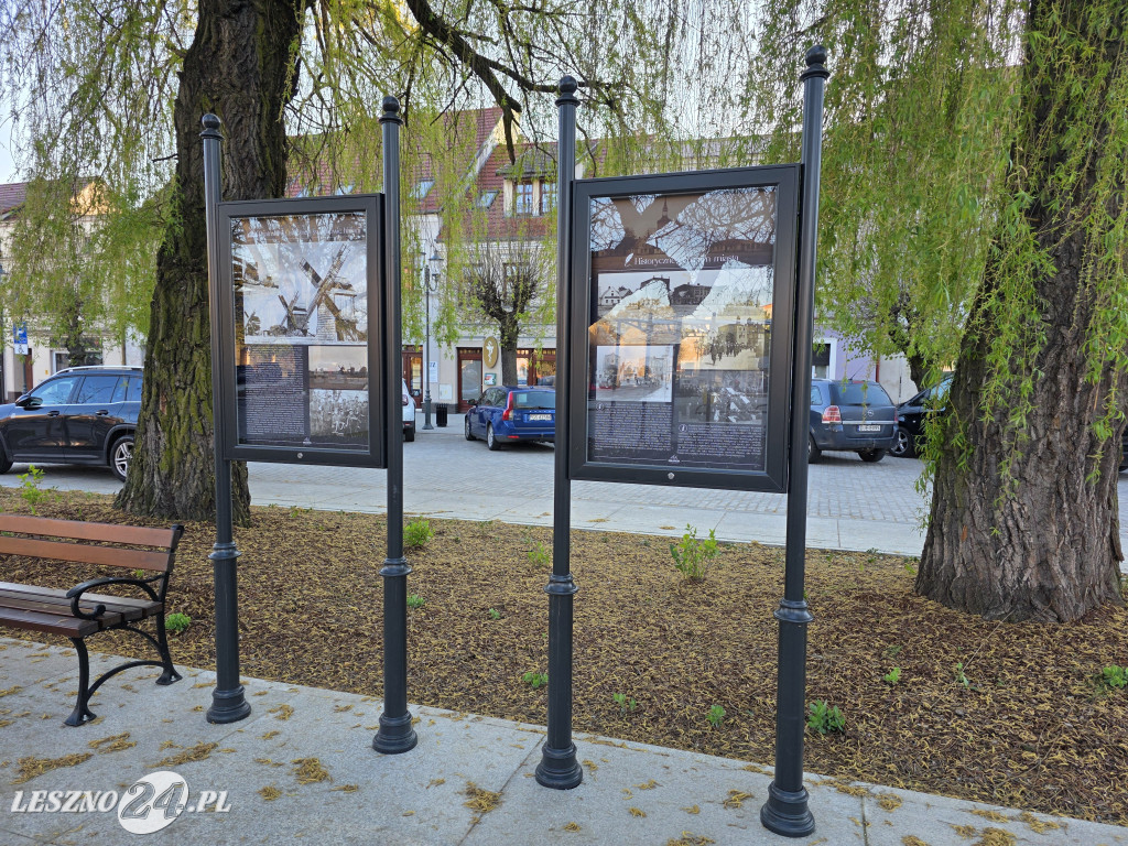 Fontanna na Rynku w Osiecznej