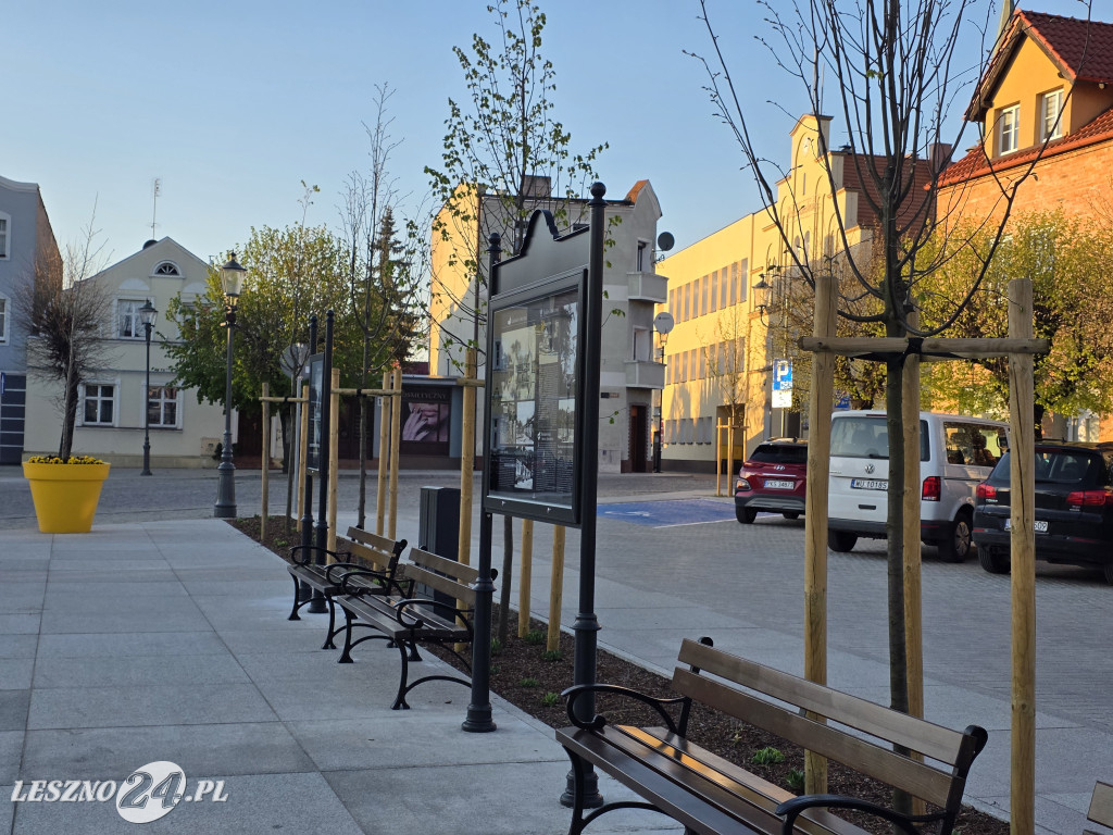 Fontanna na Rynku w Osiecznej