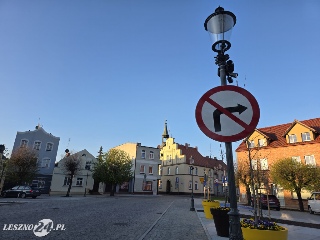 Fontanna na Rynku w Osiecznej