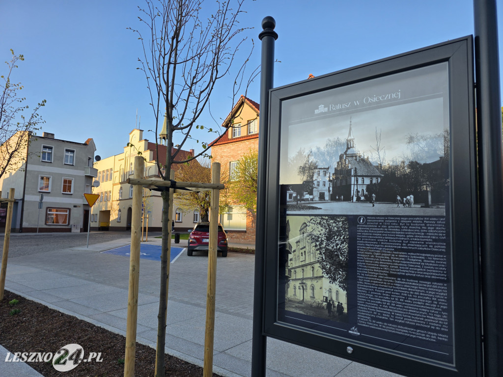 Fontanna na Rynku w Osiecznej