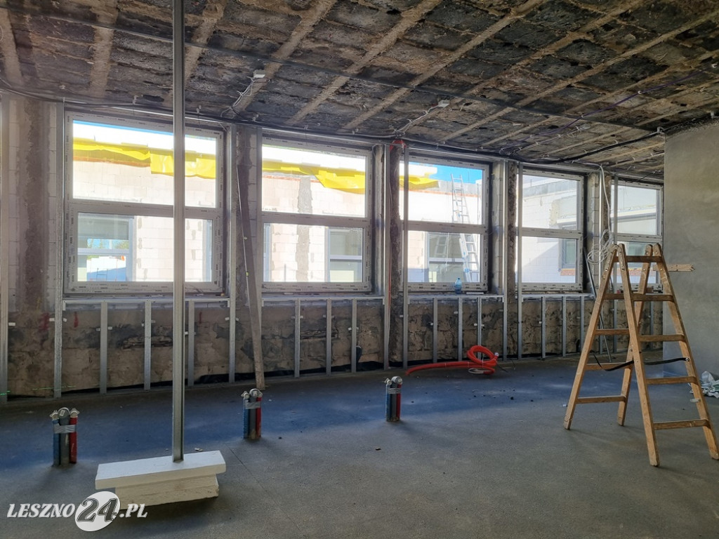 Przebudowa i budowa przy ZST w Lesznie