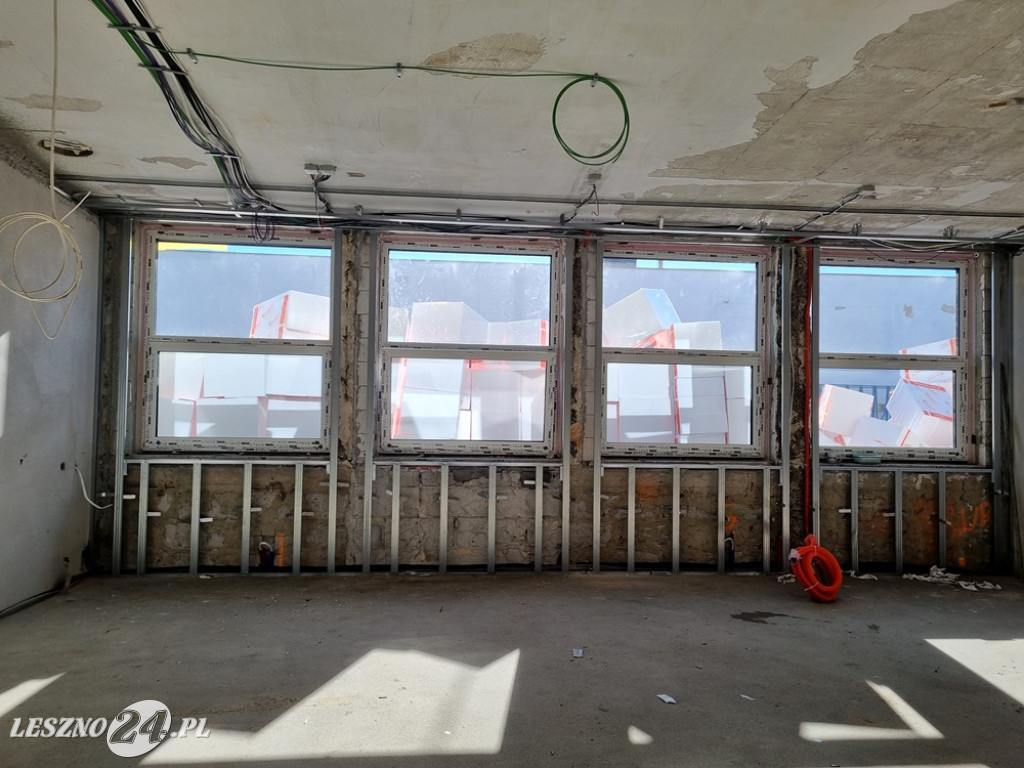 Przebudowa i budowa przy ZST w Lesznie