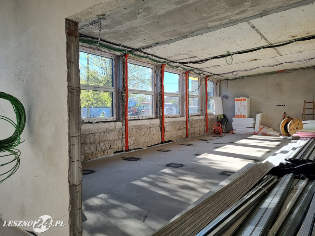 Przebudowa i budowa przy ZST w Lesznie