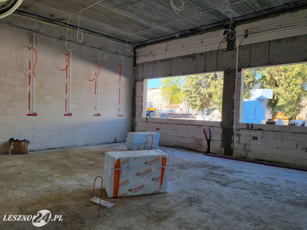 Przebudowa i budowa przy ZST w Lesznie