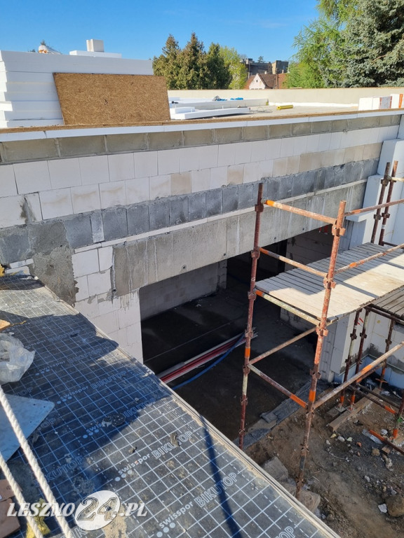 Przebudowa i budowa przy ZST w Lesznie