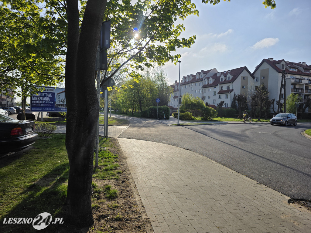 Nowa ścieżka pieszo-rowerowa w Lesznie