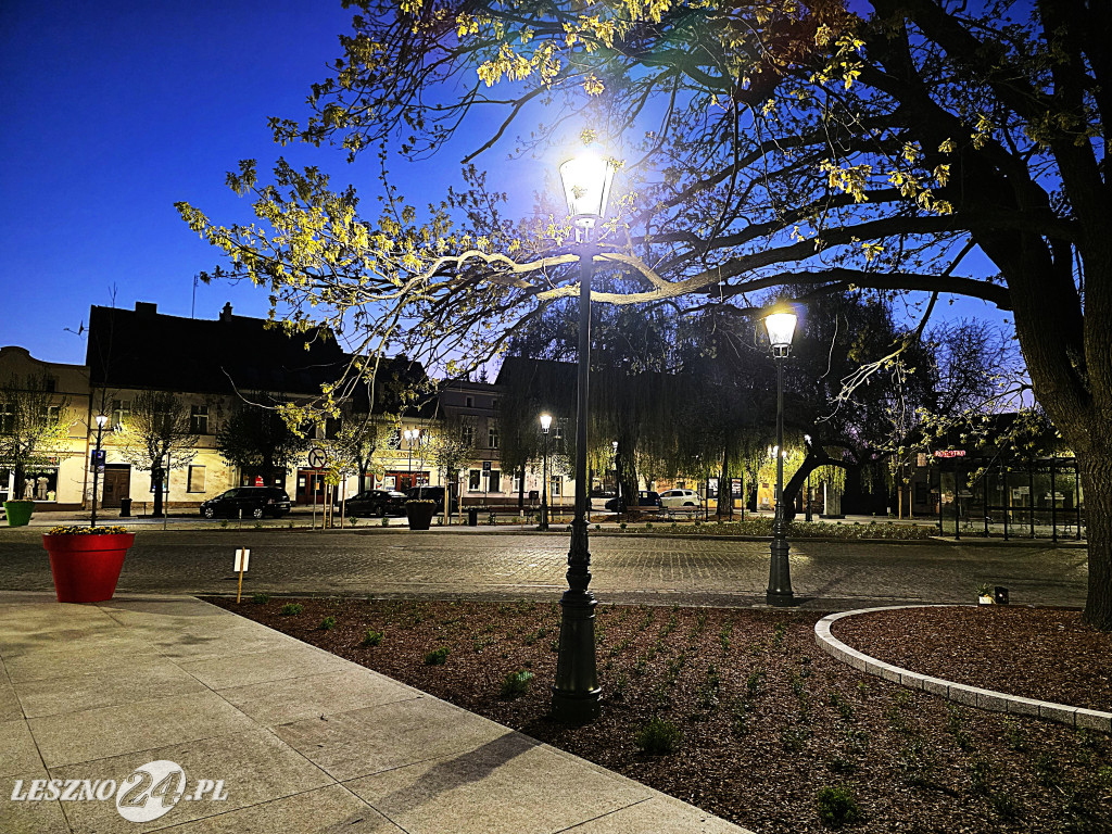 Fontanna na Rynku w Osiecznej