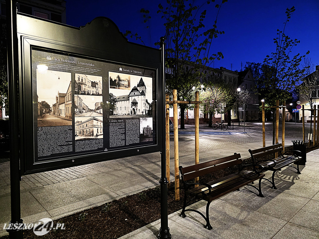 Fontanna na Rynku w Osiecznej