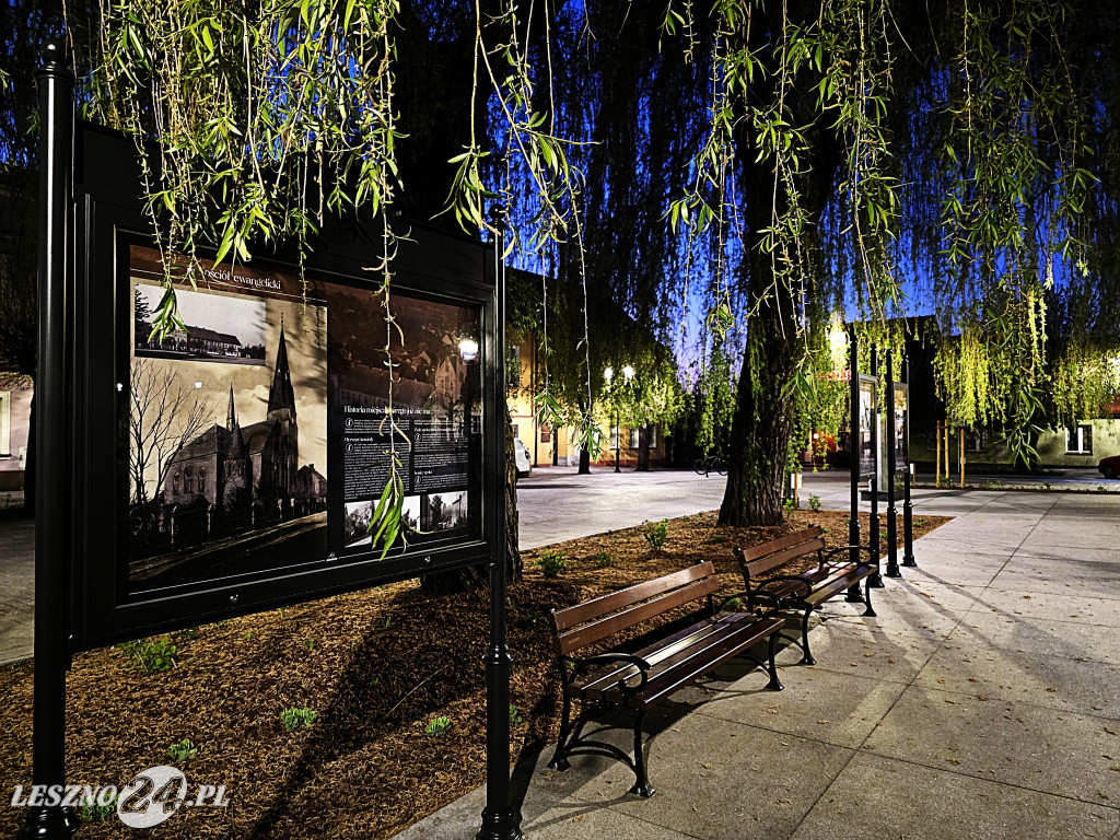 Fontanna na Rynku w Osiecznej