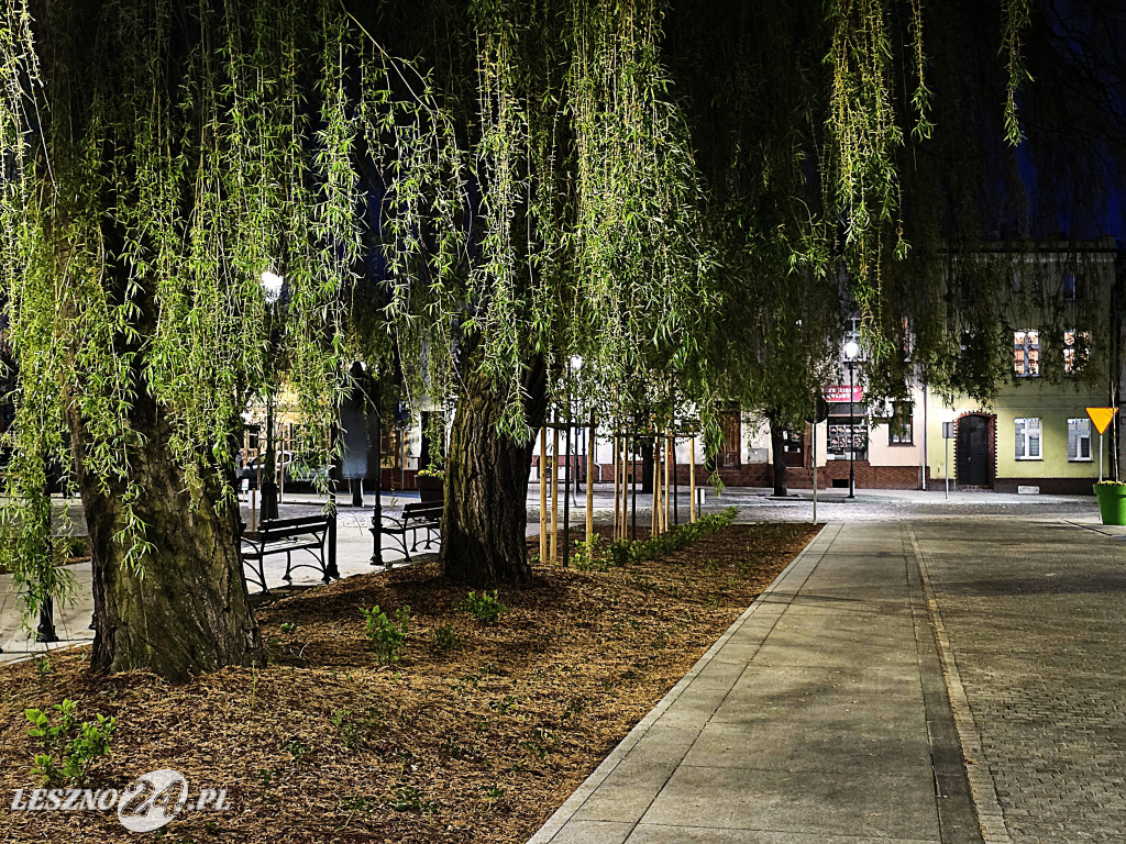 Fontanna na Rynku w Osiecznej