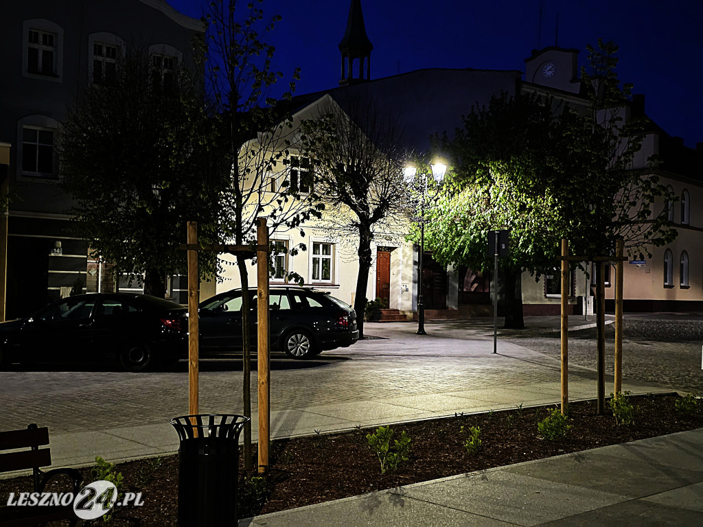 Fontanna na Rynku w Osiecznej