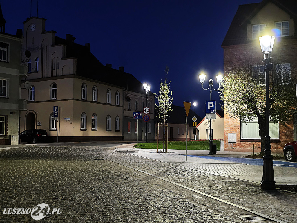 Fontanna na Rynku w Osiecznej